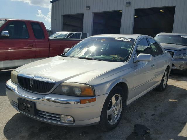 1LNHM87A11Y619337 - 2001 LINCOLN LS SILVER photo 2