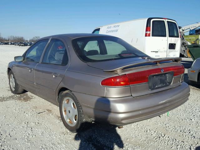 1MELM66L9SK642261 - 1995 MERCURY MYSTIQUE L TAN photo 3