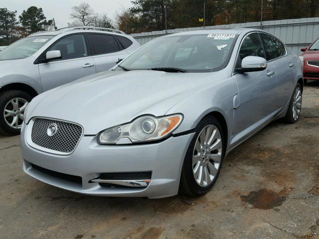 SAJWA06B99HR46498 - 2009 JAGUAR XF PREMIUM SILVER photo 2