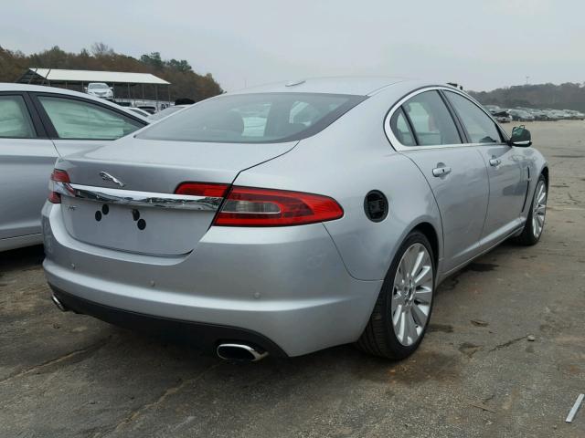 SAJWA06B99HR46498 - 2009 JAGUAR XF PREMIUM SILVER photo 4