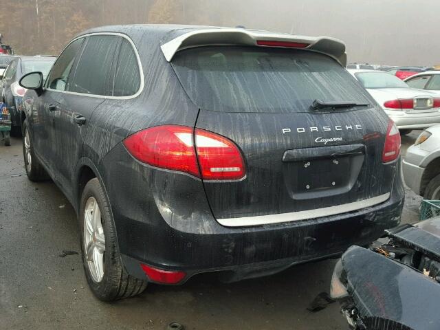 WP1AA2A25ELA07902 - 2014 PORSCHE CAYENNE BLACK photo 3