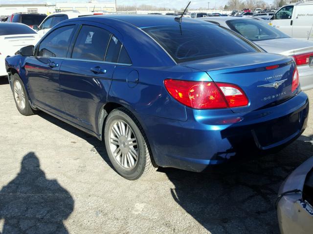 1C3LC56B99N507977 - 2009 CHRYSLER SEBRING TO BLUE photo 3