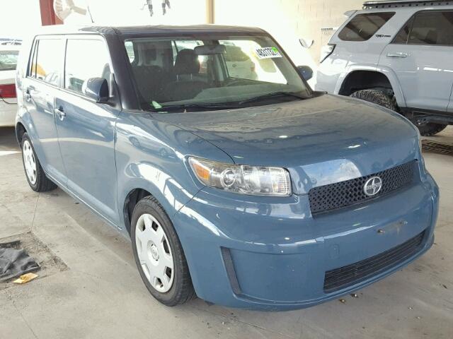 JTLKE50E191084862 - 2009 TOYOTA SCION XB BLUE photo 1