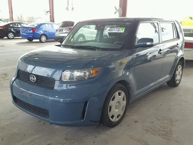 JTLKE50E191084862 - 2009 TOYOTA SCION XB BLUE photo 2