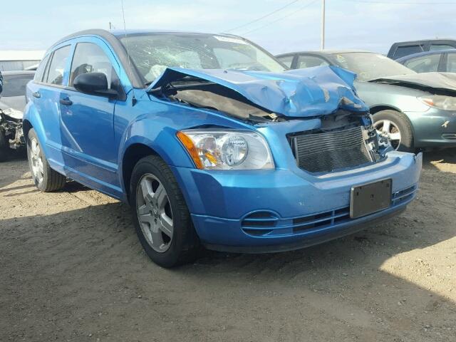 1B3HB48BX8D685169 - 2008 DODGE CALIBER SX BLUE photo 1