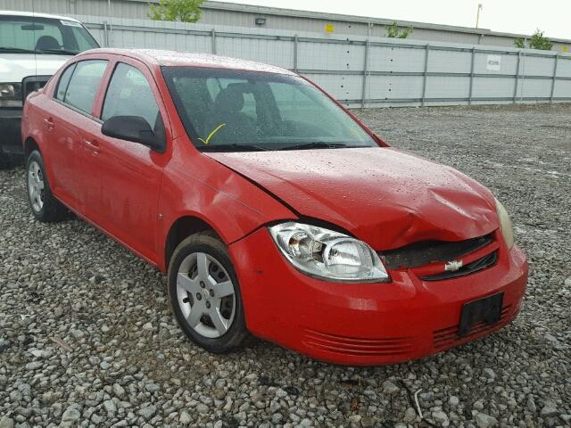 1G1AK58F987167067 - 2008 CHEVROLET COBALT LS RED photo 1