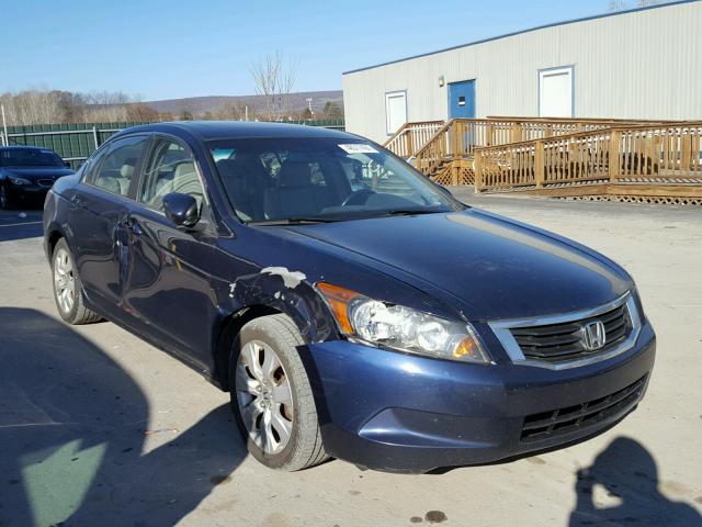 1HGCP26858A032502 - 2008 HONDA ACCORD EXL BLUE photo 1