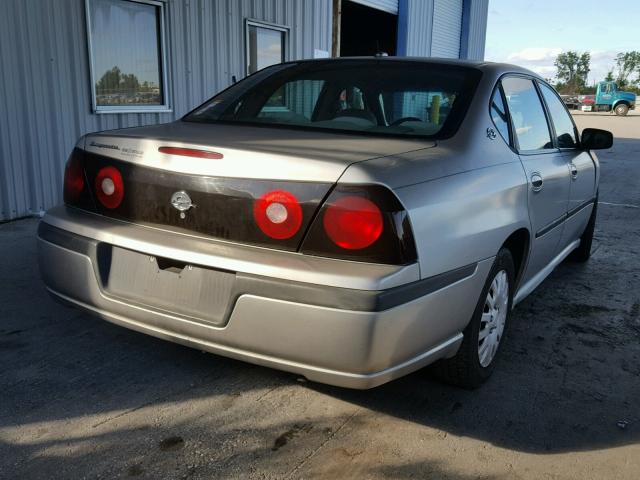 2G1WF52E359242799 - 2005 CHEVROLET IMPALA 银色 照片 4