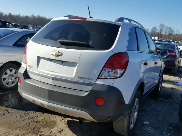 3GNAL2EK1CS555657 - 2012 CHEVROLET CAPTIVA SP WHITE photo 4