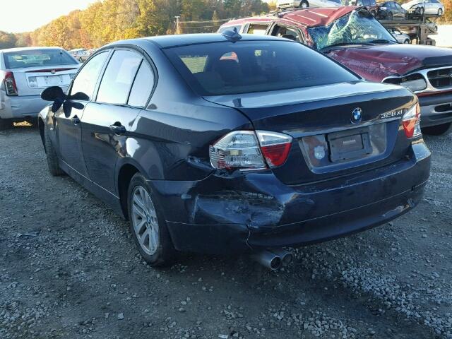 WBAVC73597KP31373 - 2007 BMW 328 XI SUL BLACK photo 3