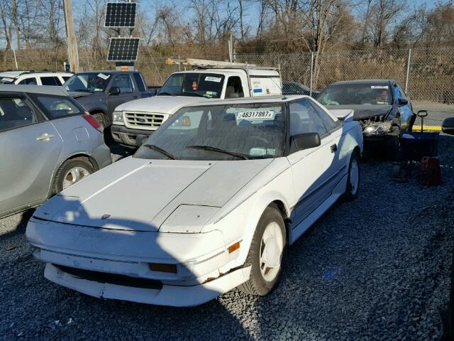 JT2AW15C5J0144584 - 1988 TOYOTA MR2 WHITE photo 2