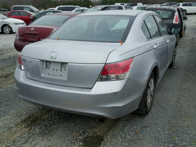 1HGCP26318A006516 - 2008 HONDA ACCORD LX SILVER photo 4