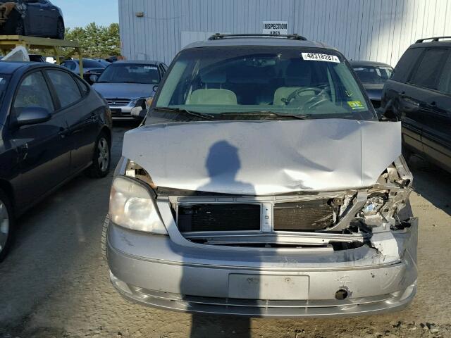 2FMDA52234BA94286 - 2004 FORD FREESTAR S SILVER photo 9