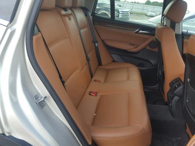 5UXWX7C50G0K36419 - 2016 BMW X3 XDRIVE3 SILVER photo 6