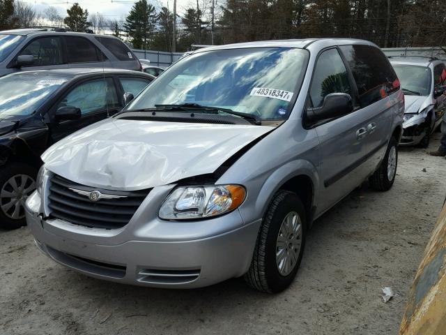 1A4GP45R36B507832 - 2006 CHRYSLER TOWN & COU SILVER photo 2