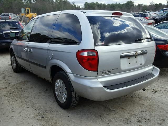 1A4GP45R36B507832 - 2006 CHRYSLER TOWN & COU SILVER photo 3