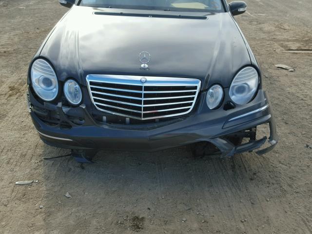 WDBUF70J34A442660 - 2004 MERCEDES-BENZ E 500 BLACK photo 9