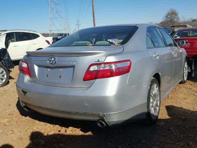 4T1BE46K79U390445 - 2009 TOYOTA CAMRY BASE SILVER photo 4