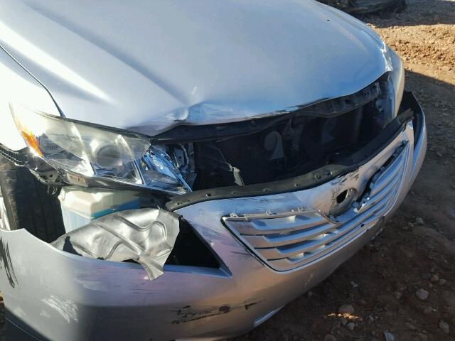 4T1BE46K79U390445 - 2009 TOYOTA CAMRY BASE SILVER photo 9