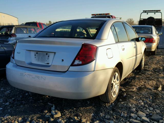 1G8AJ52FX5Z129926 - 2005 SATURN ION LEVEL SILVER photo 4