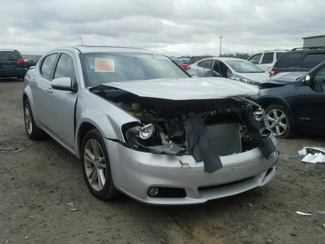 1B3BD1FG3BN524502 - 2011 DODGE AVENGER MA SILVER photo 1