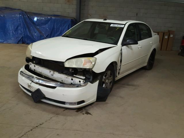 1G1ZU54834F127250 - 2004 CHEVROLET MALIBU LT WHITE photo 2