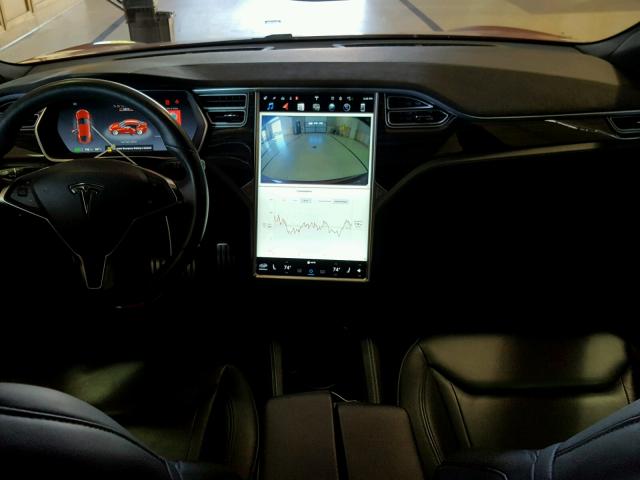 5YJSA1E44GF120404 - 2016 TESLA MODEL S RED photo 9