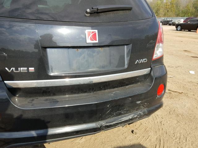 3GSDL93728S520991 - 2008 SATURN VUE REDLIN BLACK photo 9