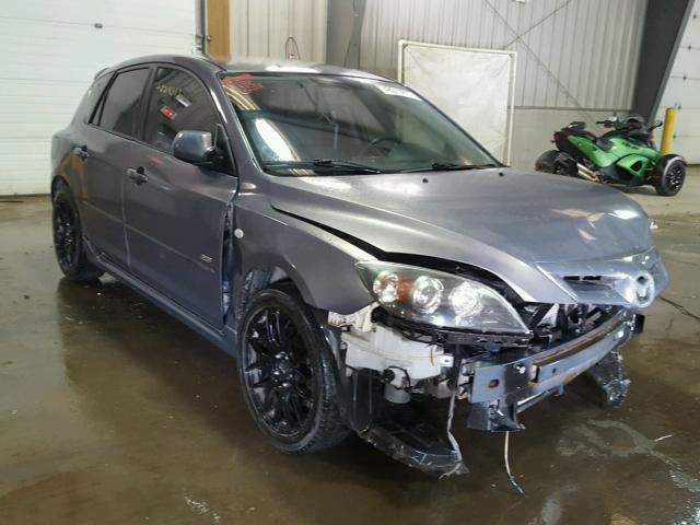 JM1BK143571691690 - 2007 MAZDA 3 HATCHBAC GRAY photo 1