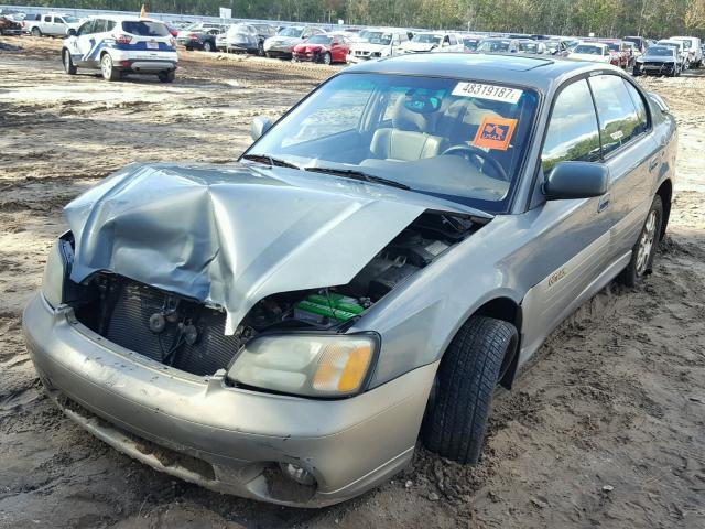 4S3BE896427208327 - 2002 SUBARU LEGACY OUT BLUE photo 2