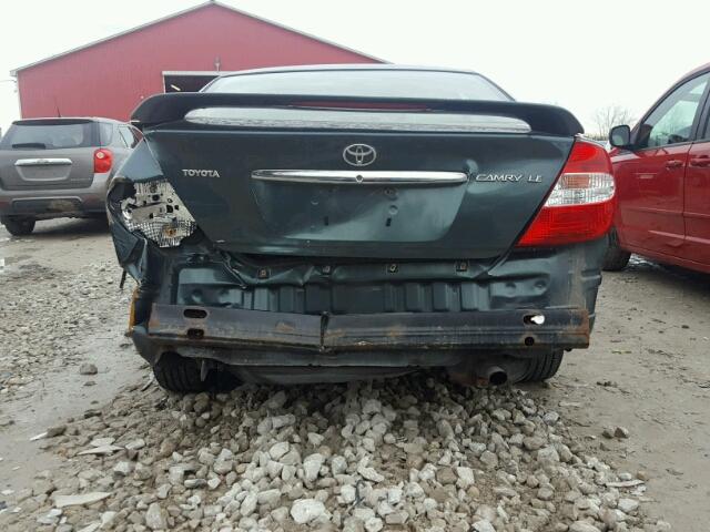 JTDBE32KX30193627 - 2003 TOYOTA CAMRY LE 绿色 照片 9