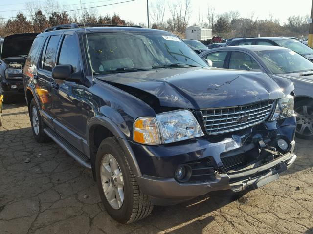 1FMZU73K23ZA85162 - 2003 FORD EXPLORER X BLUE photo 1