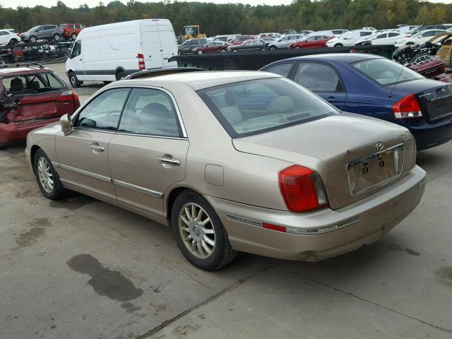 KMHFU45E85A405868 - 2005 HYUNDAI XG 350 GOLD photo 3