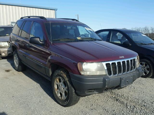 1J4GW48S22C235067 - 2003 JEEP GRAND CHER MAROON photo 1