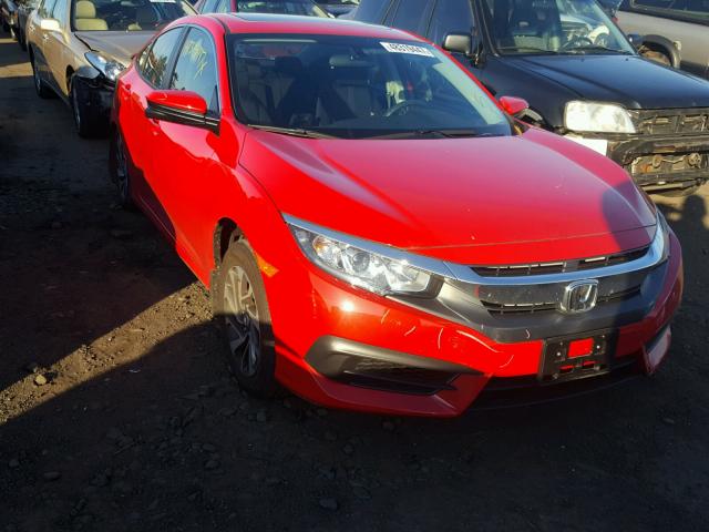 2HGFC2F71HH508438 - 2017 HONDA CIVIC EX RED photo 1