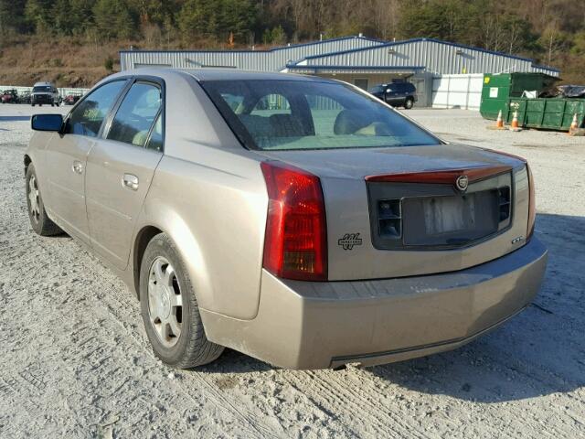 1G6DM577840109594 - 2004 CADILLAC CTS GOLD photo 3