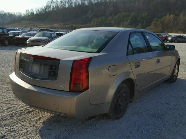 1G6DM577840109594 - 2004 CADILLAC CTS GOLD photo 4