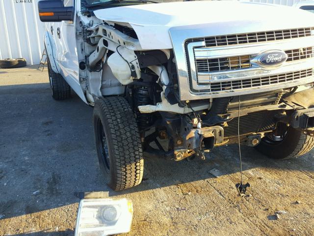 1FTFW1ET3EKD36108 - 2014 FORD F150 SUPER WHITE photo 9