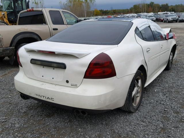 2G2WR524841228582 - 2004 PONTIAC GRAND PRIX WHITE photo 4