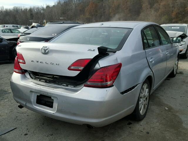 4T1BK36BX9U345230 - 2009 TOYOTA AVALON XL SILVER photo 4