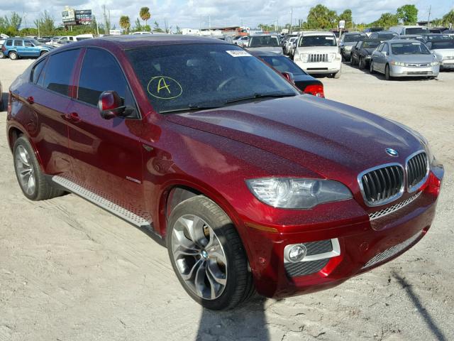 5UXFG2C50E0H10050 - 2014 BMW X6 XDRIVE3 RED photo 1