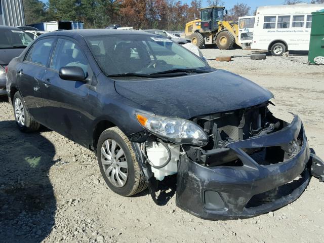 2T1BU4EE5CC862357 - 2012 TOYOTA COROLLA BA GRAY photo 1