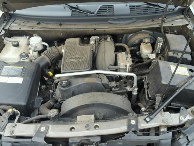 1GNDS13S052334689 - 2005 CHEVROLET TRAILBLAZE GRAY photo 7