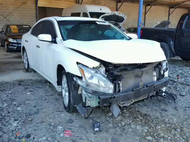 1N4AA5APXDC822812 - 2013 NISSAN MAXIMA S WHITE photo 1