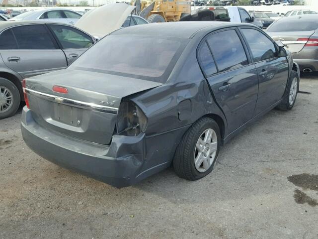 1G1ZT58N58F131258 - 2008 CHEVROLET MALIBU LT CHARCOAL photo 4