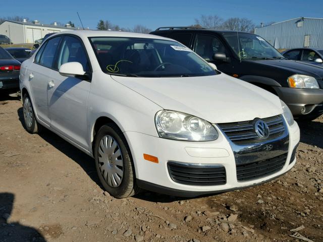 3VWJZ71K59M043419 - 2009 VOLKSWAGEN JETTA S WHITE photo 1