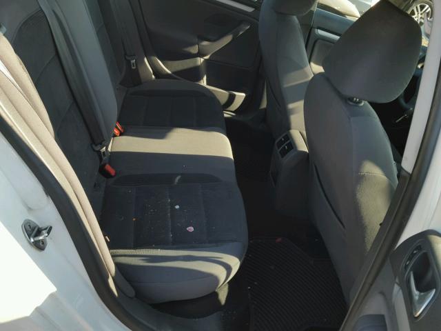 3VWJZ71K59M043419 - 2009 VOLKSWAGEN JETTA S 白色 照片 6