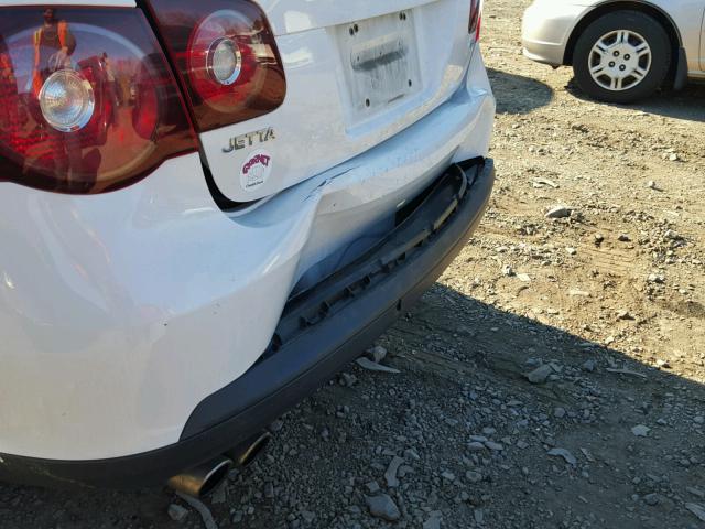 3VWJZ71K59M043419 - 2009 VOLKSWAGEN JETTA S 白色 照片 9