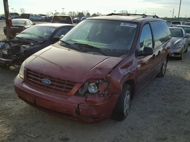 2FMZA51655BA35140 - 2005 FORD FREESTAR S MAROON photo 2