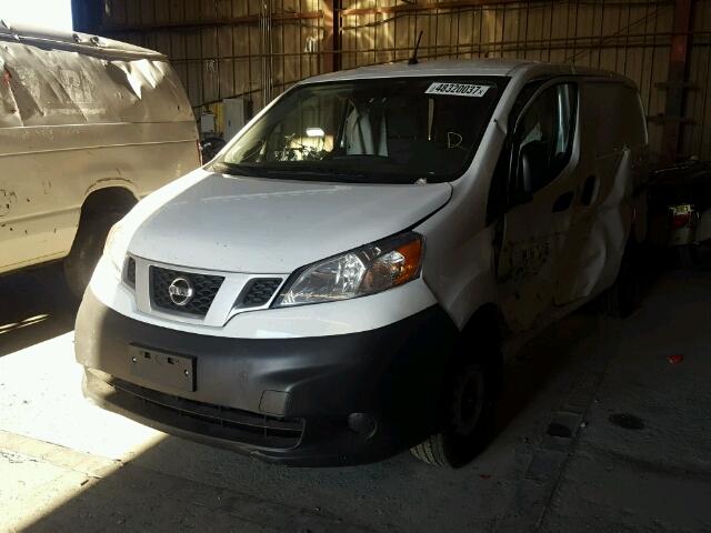 3N6CM0KN3EK693539 - 2014 NISSAN NV200 2.5S WHITE photo 2